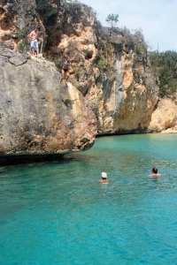 Anquilla rock jumping 